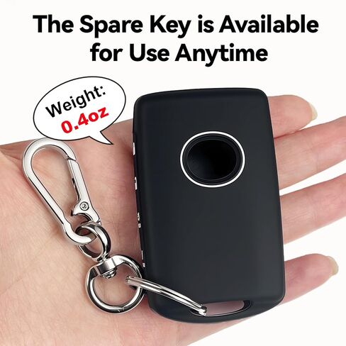 Soft Silicone Key Fob Cover, Compatible with Mazda 2019-2026 etc, Car Key Protector with Zinc Alloy Keychain ( 2 Pcs ) in Saudi Arabia