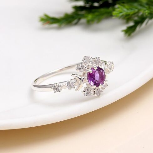 925 Sterling Silver Ring Handmade Gemstone Jewelry in Kuwait