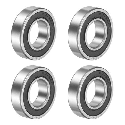 uxcell 62/28-2RS Deep Groove Ball Bearing, 28 x 58 x 16mm Chrome Steel Bearing, Double Rubber Sealed (ABEC 5, ZV4) in Saudi Arabia