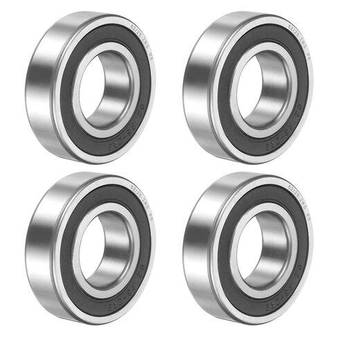 uxcell 62/28-2RS Deep Groove Ball Bearing, 28 x 58 x 16mm Chrome Steel Bearing, Double Rubber Sealed (ABEC 5, ZV4) in Saudi Arabia