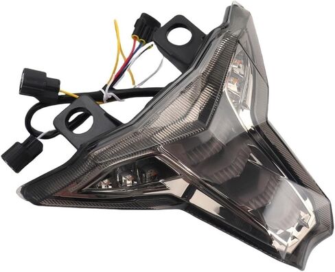 الكل في واحد LED متكامل الذيل دراجة نارية للنينجا ZX25R ZX4R ZX4RR ZX6R ZX636 ZX10R ZX1002 ZX10RR 2020-2025 بدوره إشارة الوامض الخلفي ضوء الفرامل الجمعية الضوء الخلفي، التوصيل والتشغيل in Kuwait