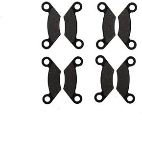 Front And Rear Brakes Brake Pads for 2006 2007 Polaris 500 Sportsman X2 in Kuwait