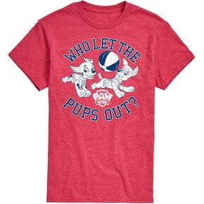 ملابس HYBRID - Paw Patrol - Who Let The Pups Out - تي شيرت برسومات للرجال بأكمام قصيرة in Kuwait
