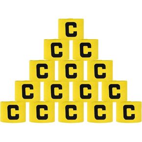 Captain Armbands, Adjustable Leader Arm Band for Soccer Elastic Team Sport Arm Band -Fitting for Football/Volleyball/Rugby in Kuwait