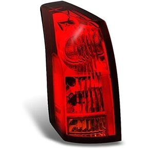 AKKON - For Cadillac CTS 4-Door Sedan Red Clear Rear Tail Light Brake Lamp Driver Left Side Replacement in Kuwait