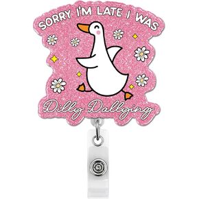 Dumpster Fire Badge Reel Funny, Everything's Fine Cute Retractable Badge Holder Name Tag ID Card Clip for LPN RN CNA Doctor Teacher in Kuwait