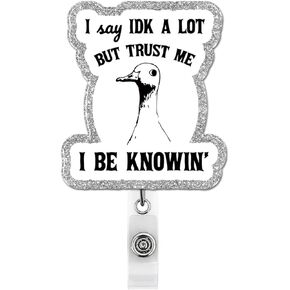 بكرة شارة حريق القمامة مضحكة، كل شيء جيد لطيف حامل شارة قابل للسحب اسم بطاقة الهوية مشبك لمعلم طبيب LPN RN CNA in Kuwait