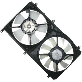 Dual Radiator and Condenser Fan Assembly Replacement 1355A067, MR312178 for Mitsubishi Galant 2004 2005 2006 2007 2008 2009 2010 2011 2012 1 Piece in Saudi Arabia