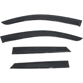 Side Window Deflectors, Compatible with 2024-2025 Chevrolet Blazer EV,Tape on Slim Style Smoke/Tinted Acrylic, 4PCS, Window Rain Shields in Kuwait