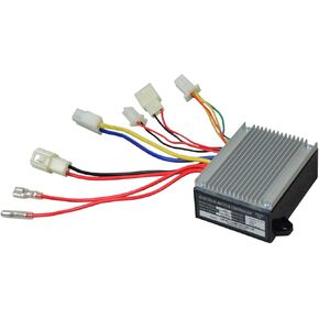 AlveyTech Control Module for the Razor Rambler 16 Electric Mini Bike (Ver 1+) - 36 Volt 15 Amp Speed Controller Model B-WZKD3615A-FGC-T1 with 14 Connectors and 32 Wires, Parts for Adults Scooter Bikes in Kuwait