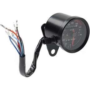 SIKUAI backlight Tachometer Odometer Gauge Mini Speedometer 1 Pc For Motorcycle Models of DC 12V 12V in Kuwait