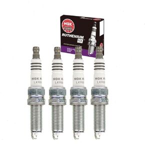 4 pc NGK Ruthenium HX Spark Plugs compatible with Acura RDX 2.3L L4 2007-2012 in Kuwait