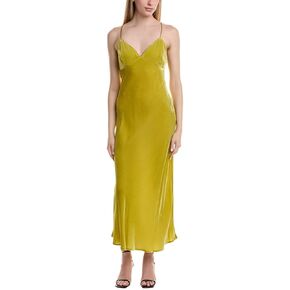 Susana Monaco Womens Velvet Bias Silk-Blend Maxi Dress, Xs in Kuwait