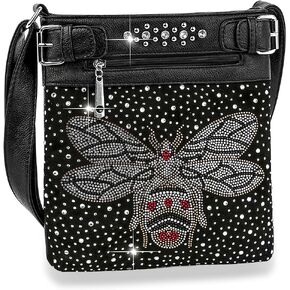 حقيبة يد EXPRESS تصميم حجر الراين المتلألئ حبال كروس | تصميم الدمعة in Kuwait