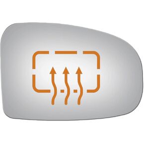 Burco 5398H Convex Passenger Side Power Replacement Mirror Glass Heated for 2010-2015 TOYOTA PRIUS in Saudi Arabia