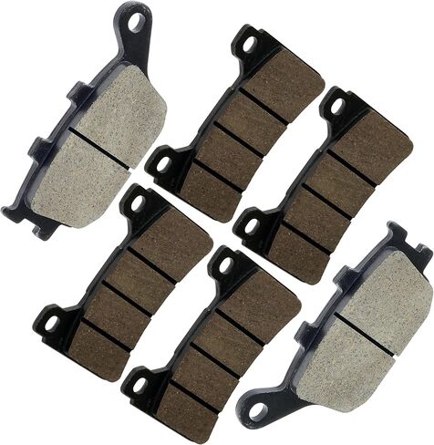 Caltric Front Rear Brake Pads Compatible with Honda Cbr1000Rr Cbr 1000Rr Cbr1000Ra Abs 2004-2005 in Saudi Arabia