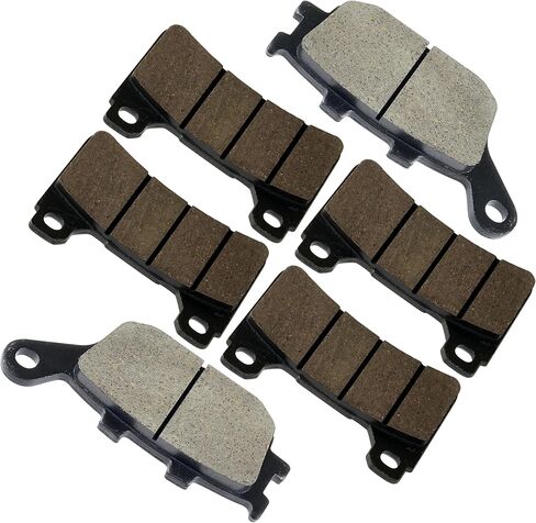 Caltric Front Rear Brake Pads Compatible with Honda Cbr1000Rr Cbr 1000Rr Cbr1000Ra Abs 2004-2005 in Saudi Arabia