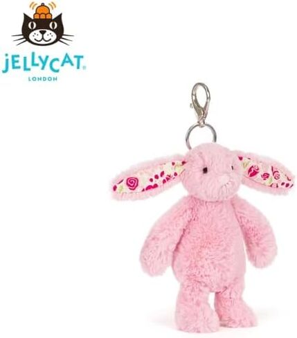 Jellycat Blushkin Blossom Bunny Bag Charm - China Exclusive in Kuwait