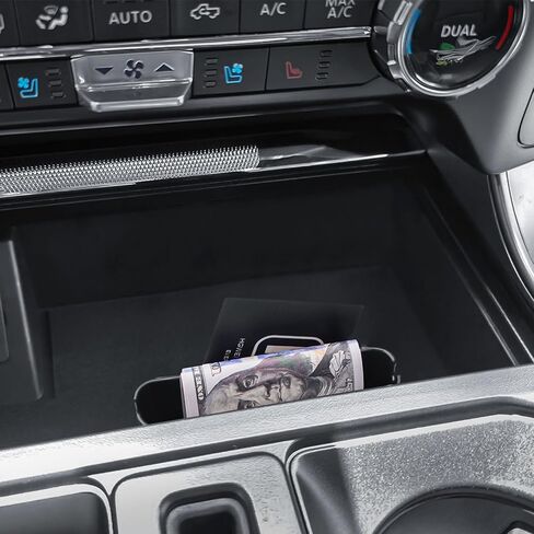Center Console Phone Holder Compatible with 2021-2025 2026 Ford F150 Accessories, Front Storage Pocket Phone Mount Interior Compartment Within Reach in Saudi Arabia