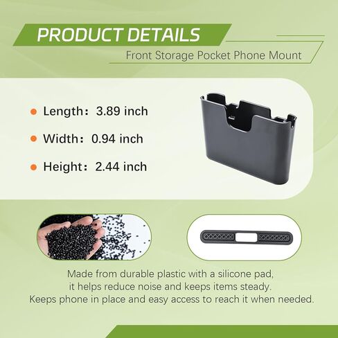 Center Console Phone Holder Compatible with 2021-2025 2026 Ford F150 Accessories, Front Storage Pocket Phone Mount Interior Compartment Within Reach in Saudi Arabia