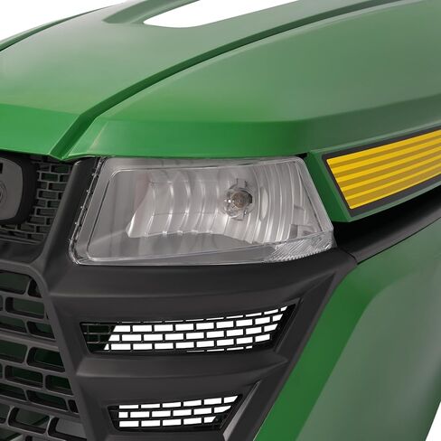 HECASA Complete Hood Kit Hood Side Panel Upper Hood Front Grille w/Headlight Compatible with John Deere X300 X304 X310 X320 X350 X370 X384 X394 Replacement for AUC13489 AUC13490 M168883 M168888 in Kuwait