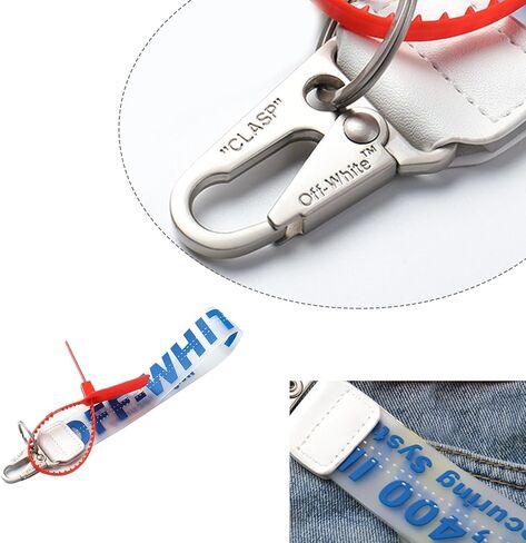 OFF Classic Keychain, Fashionable Versatile Lanyard,Blue Wristlet Keychain for Women & Men, Ideal for Hanging Keys, Wallets & Jeans Decoration in Kuwait