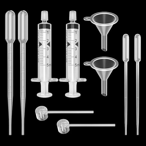 مجموعتان من أدوات إعادة تعبئة العطور، مستخرج حقنة عطر بلاستيكية لعينة عطر الكولونيا السائلة للزيوت العطرية، للاستخدام في السفر in Saudi Arabia