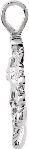 Nugget Charm Pendant (31mm x 15mm) in Saudi Arabia