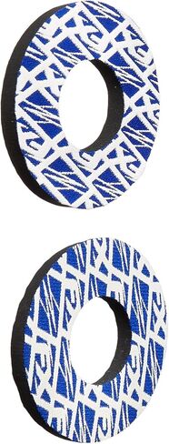 Factory Effex (15-67920 Blue/White Moto Grip Donut - Pair in Saudi Arabia