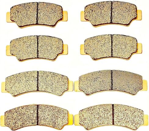 MC Front Rear Brake Pads for CF MOTO C-Force 600 800 1000 2020 2021 2022 2023 2024 CFORCE 1000 Overland CFORCE 800 XC EPS CFORCE 600 Touring Copper Sintered Brakes FA726 FA747 MC726F747R-2 in Saudi Arabia