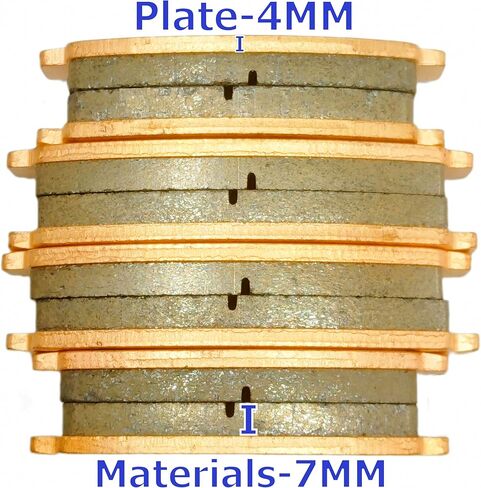 MC Front Rear Brake Pads for CF MOTO C-Force 600 800 1000 2020 2021 2022 2023 2024 CFORCE 1000 Overland CFORCE 800 XC EPS CFORCE 600 Touring Copper Sintered Brakes FA726 FA747 MC726F747R-2 in Saudi Arabia