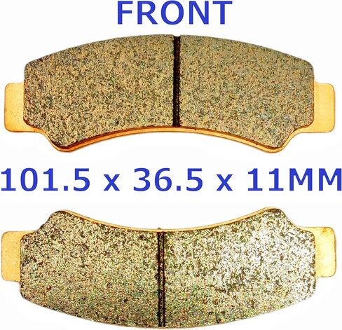 MC Front Rear Brake Pads for CF MOTO C-Force 600 800 1000 2020 2021 2022 2023 2024 CFORCE 1000 Overland CFORCE 800 XC EPS CFORCE 600 Touring Copper Sintered Brakes FA726 FA747 MC726F747R-2 in Saudi Arabia