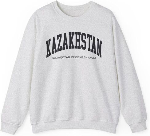 كازاخستان الكبار للجنسين Crewneck البلوز in Saudi Arabia
