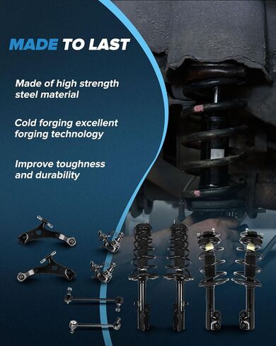 Struts Shock kit for 2004-2006 for Lexus ES330,2004-2006 for Toyota Camry,2004-2006 for Toyota Solara Complete Struts Assembly Kit 10 Pcs in Saudi Arabia