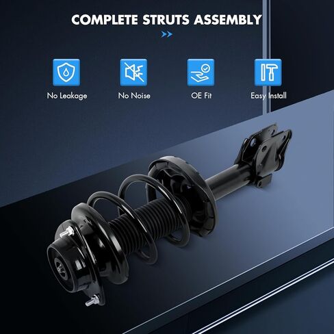 ASAPE 2PCS Front Complete Struts Assembly w/Coil Spring Fit for Subaru Forester 2014 2015 2016 Replace OE 183069 183068 in Saudi Arabia