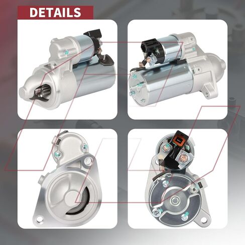 Hyanne 16018N Starter Compatible with Azera V6 3.3L 15-17 Santa Fe V6 3.3L 15-19 Cadenza V6 3.3L 15-20 Sorento V6 3.3L 16-20 08 OE#: 36100-3C260 in Saudi Arabia