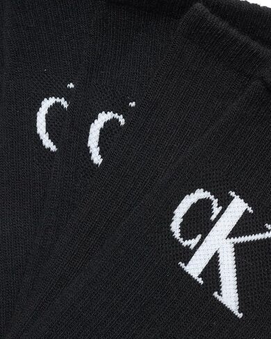 Calvin Klein Men's Cushion Crew Socks - 5 Pack (One Size, Black) in Saudi Arabia