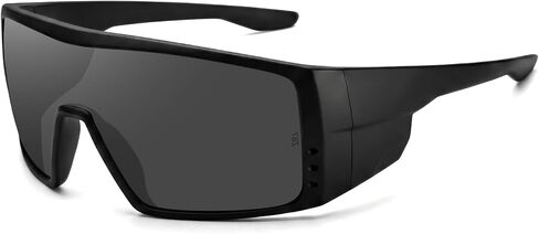 MAXJULI Z87 Wrap Around Sports Sunglasses with Side Shield for Men TR90 Ultralight UV400 Protection Safety Glasses 8704 in Saudi Arabia