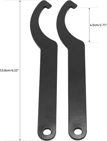 TCT-MOTORPARTS Wrench Spanner Tool Adjuster Motorcycle Bike Absorber Shock C Spanner Universal Fit For Motocross ATV UTV Dirt Bike in Saudi Arabia