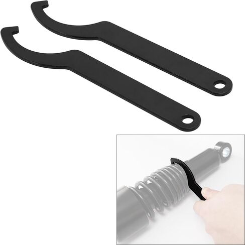 TCT-MOTORPARTS Wrench Spanner Tool Adjuster Motorcycle Bike Absorber Shock C Spanner Universal Fit For Motocross ATV UTV Dirt Bike in Saudi Arabia