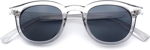 SA106 Micro Snug Round Hipster Horn Rim Nostalgic Retro Plastic Sunglasses in Saudi Arabia