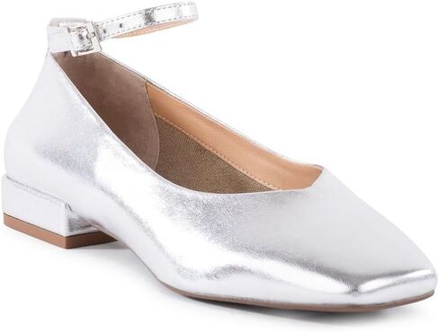 Seychelles Women's Pumpkin Metallic Ballet Flat in Kuwait