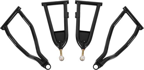 High Clearance 1.5" Forward Offset A Arms Compatible with Polaris 2009-2014 RZR S 800, 2010-2014 RZR 4 800 UTV Control Arm Fit Up To 30" Tire Steel Powder Coated Black in Kuwait