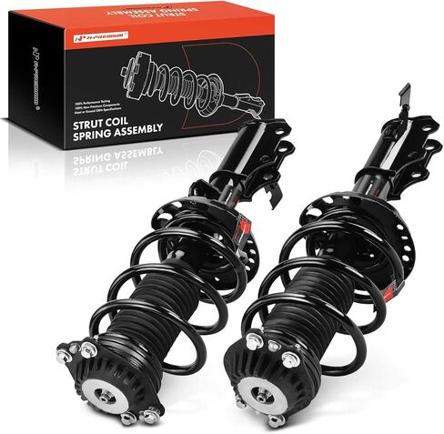 A-Premium Front Complete Struts Compatible with [4WD] Chevrolet Equinox & GMC Terrain, 2018-2023 - 2x Replacement Suspension Shock Absorber with Coil Spring Assembly in Saudi Arabia