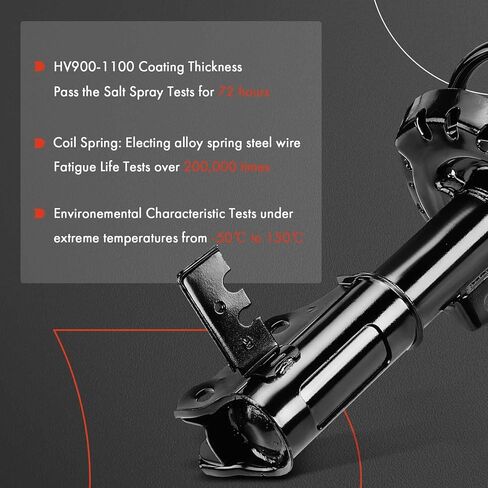 A-Premium Front Complete Struts Compatible with [4WD] Chevrolet Equinox & GMC Terrain, 2018-2023 - 2x Replacement Suspension Shock Absorber with Coil Spring Assembly in Saudi Arabia