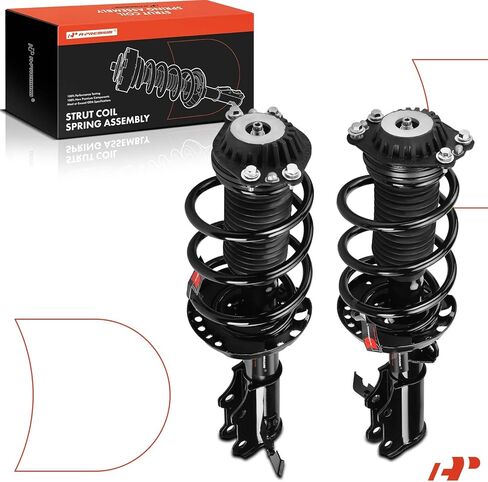 A-Premium Front Complete Struts Compatible with [4WD] Chevrolet Equinox & GMC Terrain, 2018-2023 - 2x Replacement Suspension Shock Absorber with Coil Spring Assembly in Saudi Arabia