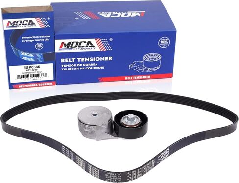MOCA Serpentine Belt Drive Component Kit Fit for 2013-2019 for Nissan Sentra 1.8L in Kuwait
