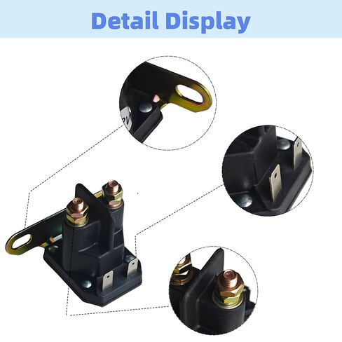 12V GY22476 AUC15346 استبدال تتابع الملف اللولبي لـ Joh-n Deere D100 D105 D110 D120 D125 D130 D140 D150 D155 D160 D170 L105 L108 LA100 LA105 Z225 Z345 Z445 Z525 Z625 Z665، 435-151 in Kuwait