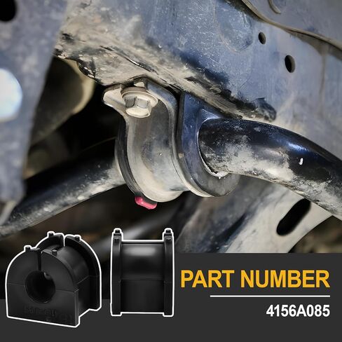 2Pcs Rear Sway Bar Bushing Kit Compatible with 2018-2020 Outlander ES SE SEL LE SP PHEV GT SEL 2013-2024 Sport Part Number 4156A085 in Saudi Arabia