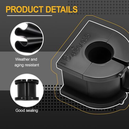 2Pcs Rear Sway Bar Bushing Kit Compatible with 2018-2020 Outlander ES SE SEL LE SP PHEV GT SEL 2013-2024 Sport Part Number 4156A085 in Saudi Arabia